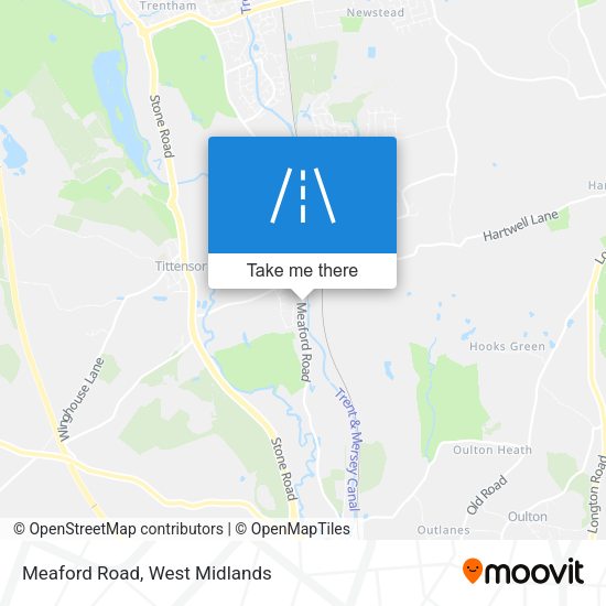 Meaford Road map