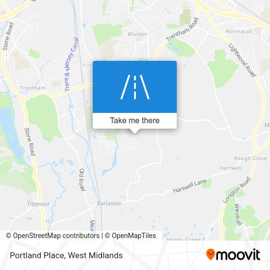 Portland Place map