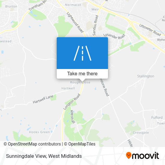 Sunningdale View map