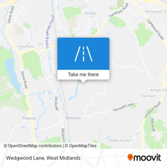 Wedgwood Lane map