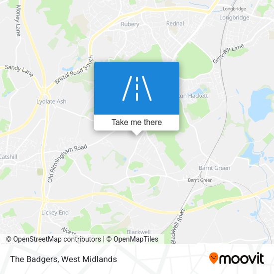 The Badgers map