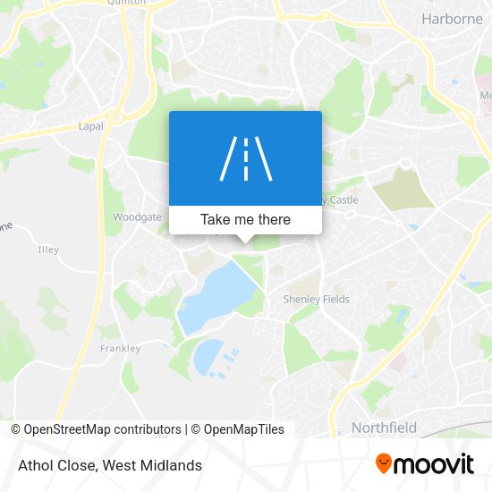 Athol Close map
