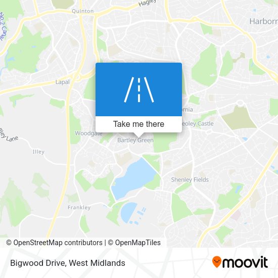 Bigwood Drive map