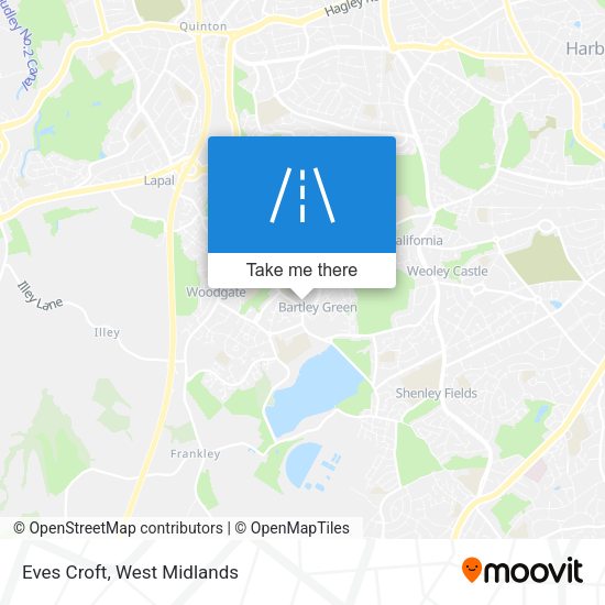 Eves Croft map