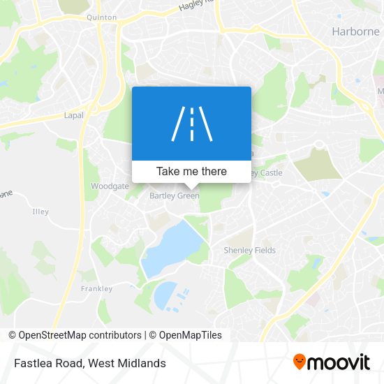 Fastlea Road map