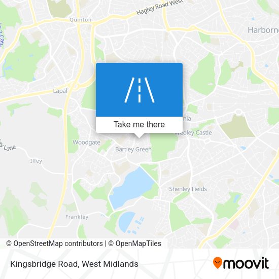 Kingsbridge Road map