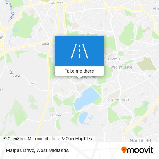 Malpas Drive map