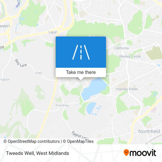 Tweeds Well map