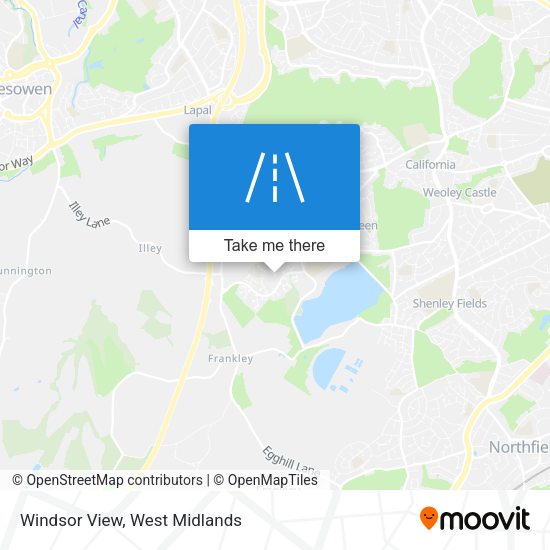 Windsor View map