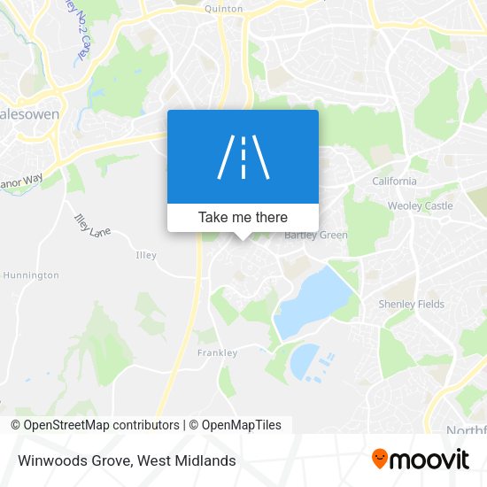 Winwoods Grove map