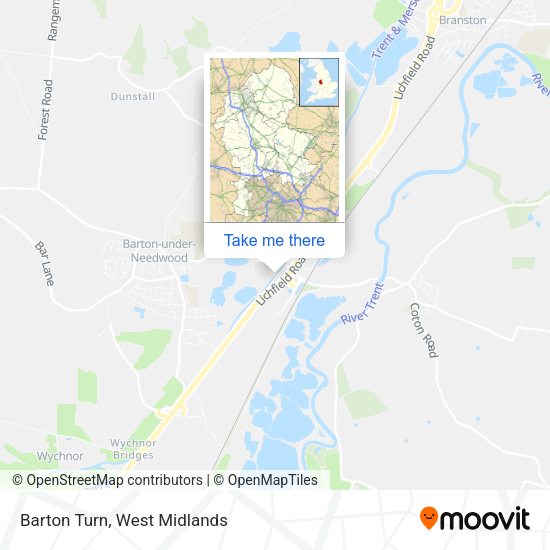Barton Turn map