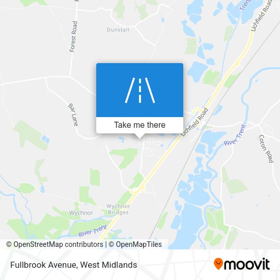 Fullbrook Avenue map