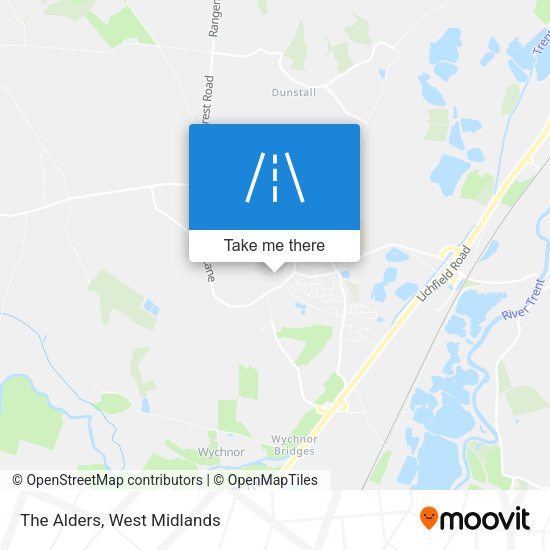 The Alders map