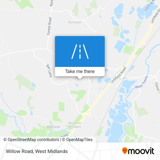 Willow Road map