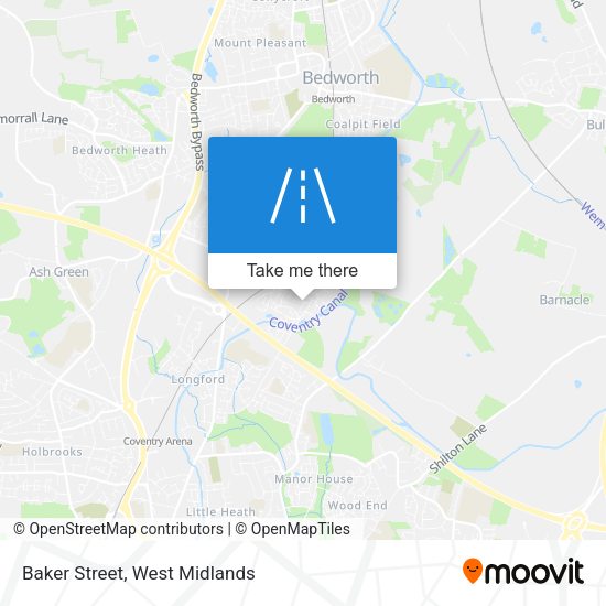 Baker Street map