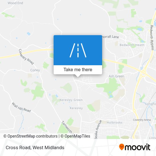 Cross Road map