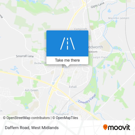 Daffern Road map