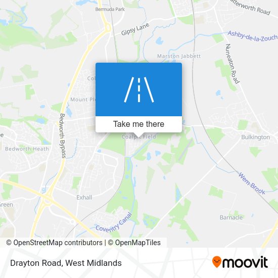 Drayton Road map