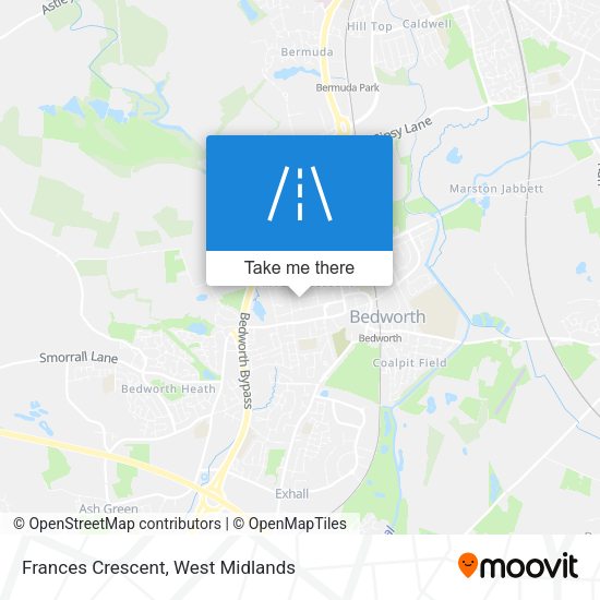 Frances Crescent map