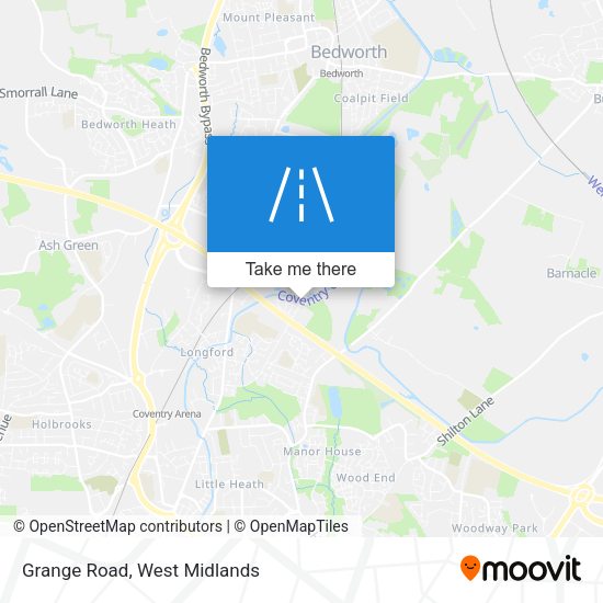 Grange Road map