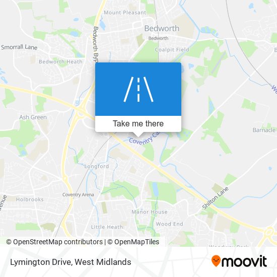 Lymington Drive map