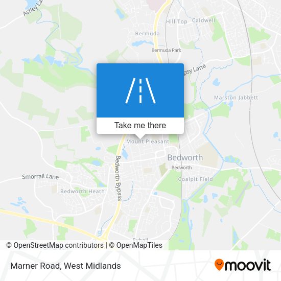 Marner Road map