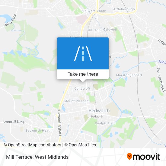 Mill Terrace map