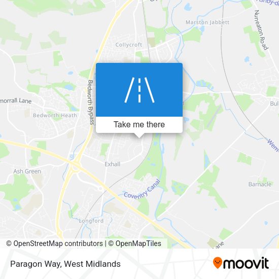 Paragon Way map