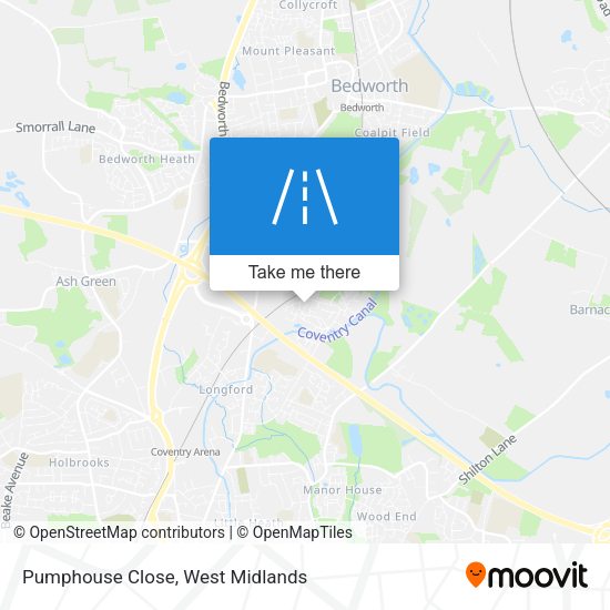 Pumphouse Close map