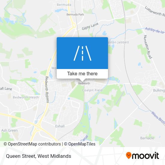 Queen Street map