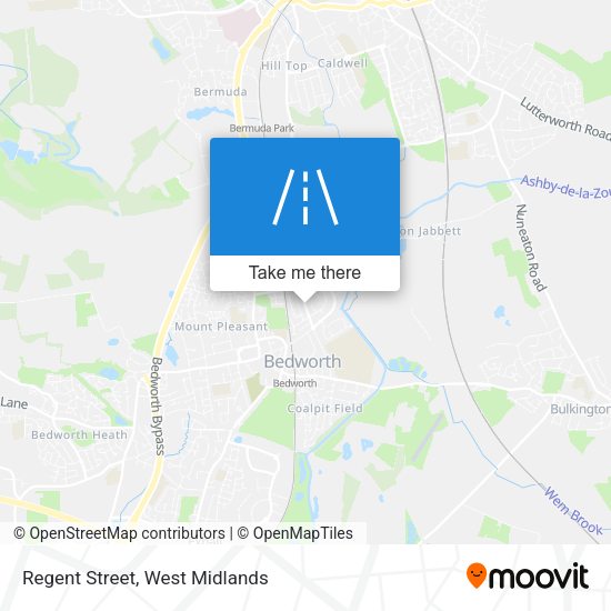 Regent Street map