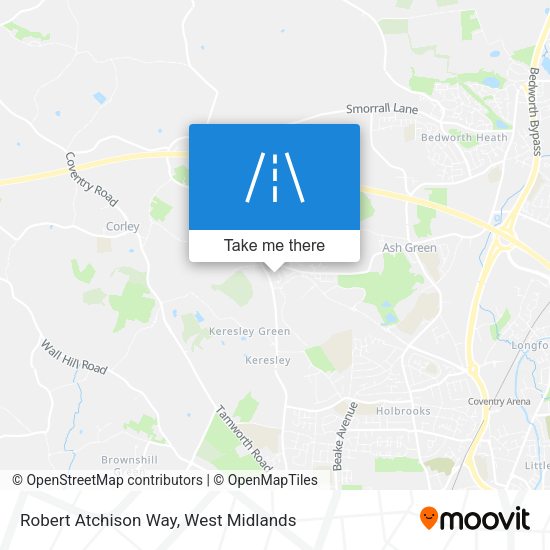 Robert Atchison Way map