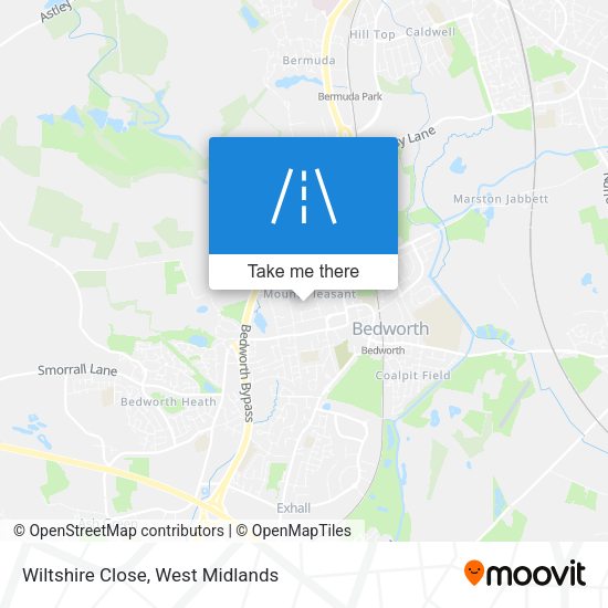 Wiltshire Close map