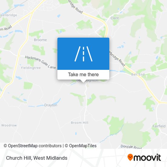 Church Hill map