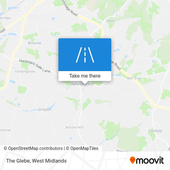 The Glebe map