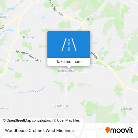 Woodhouse Orchard map