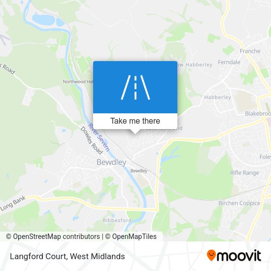 Langford Court map