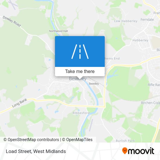 Load Street map