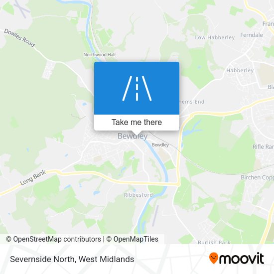 Severnside North map
