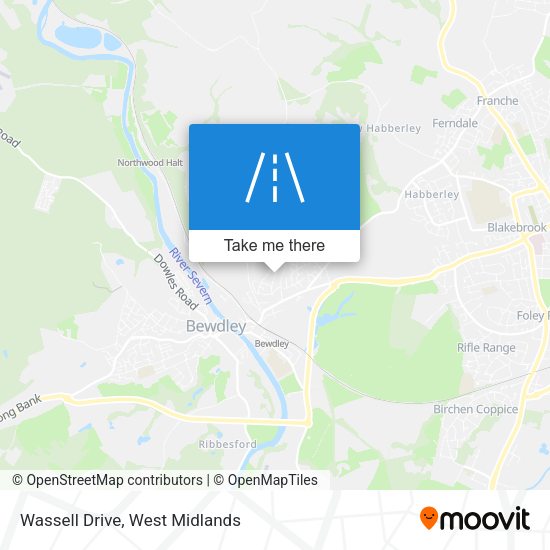 Wassell Drive map