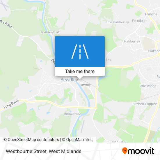 Westbourne Street map