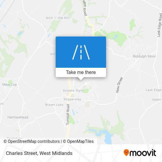 Charles Street map
