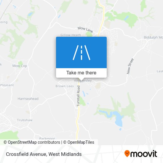 Crossfield Avenue map