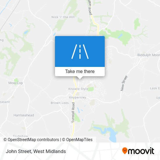 John Street map
