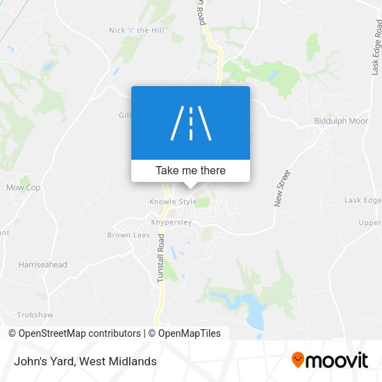 John's Yard map