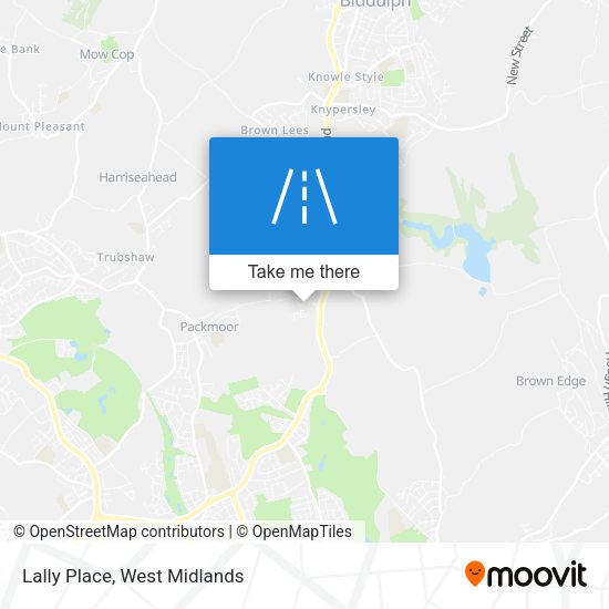 Lally Place map