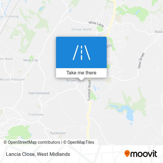 Lancia Close map