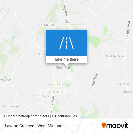 Lawton Crescent map