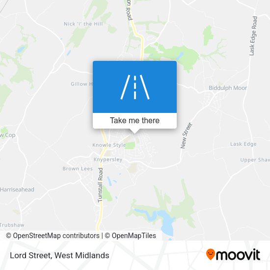 Lord Street map