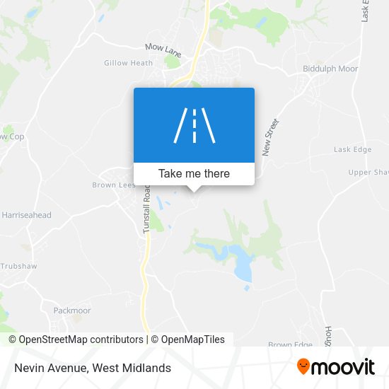Nevin Avenue map